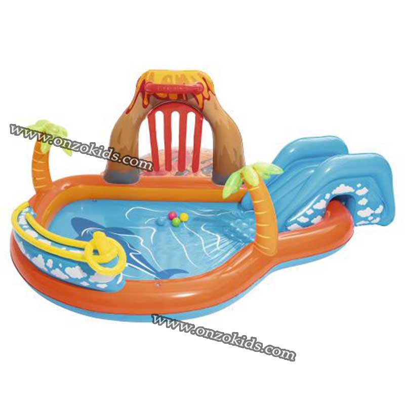Piscine avec Toboggan 265×265×104 cm -Bestway – Image 13