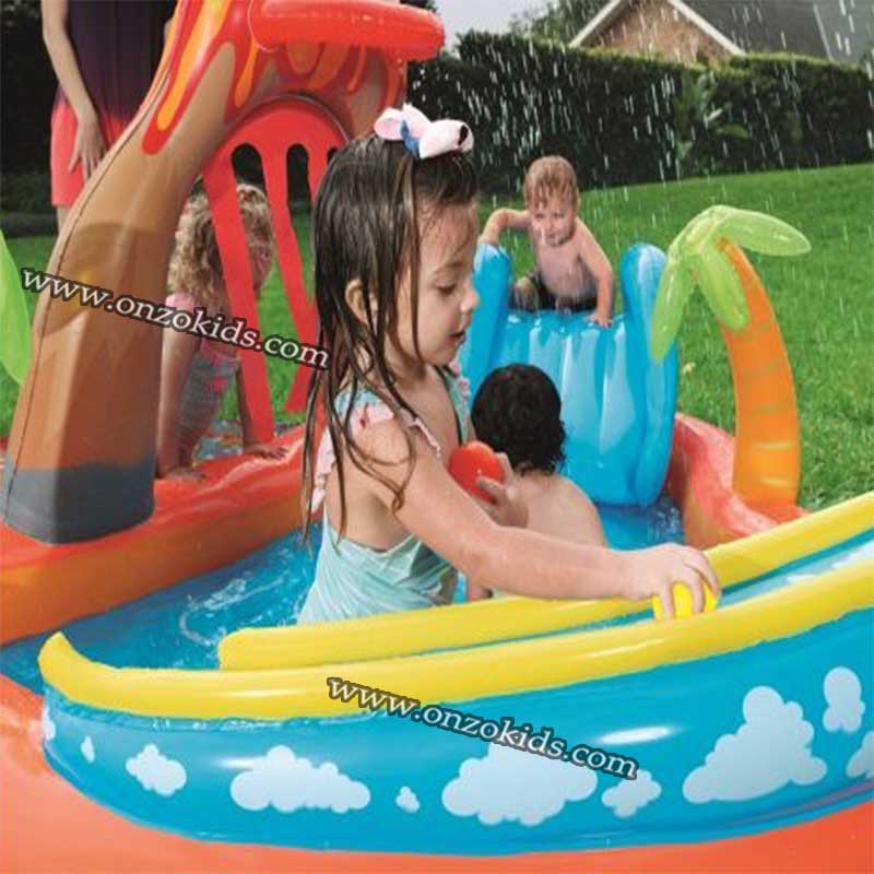 Piscine avec Toboggan 265×265×104 cm -Bestway – Image 6