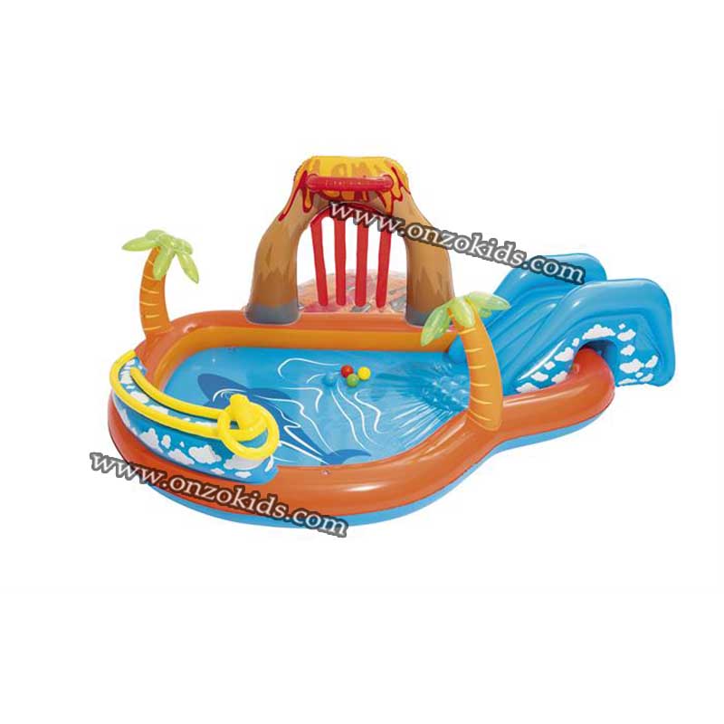 Piscine avec Toboggan 265×265×104 cm -Bestway – Image 2