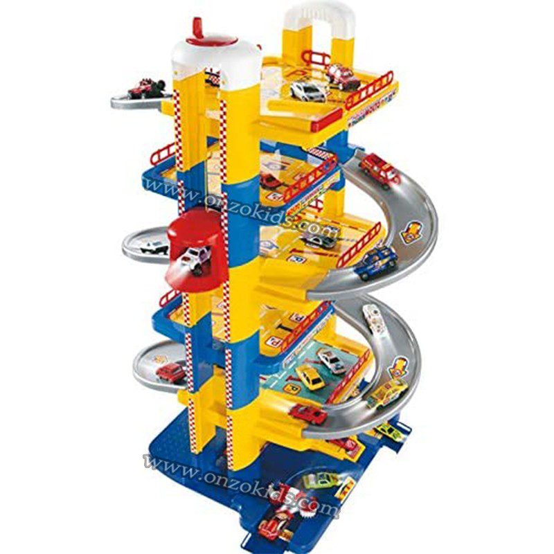 Circuit et Parking Garage Voiture pour enfants 6 étages | MOLTO – Image 2