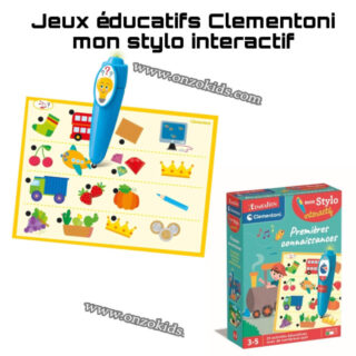 Mon Stylo interactif, Première connaissances - Clementoni