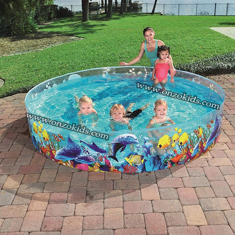 Piscine hors sol ronde Fill'n'Fun Odissey 244 x 46 cm -Bestway – Image 3