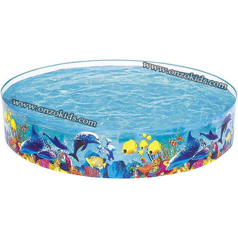 Piscine hors sol ronde Fill'n'Fun Odissey 244 x 46 cm -Bestway – Image 5