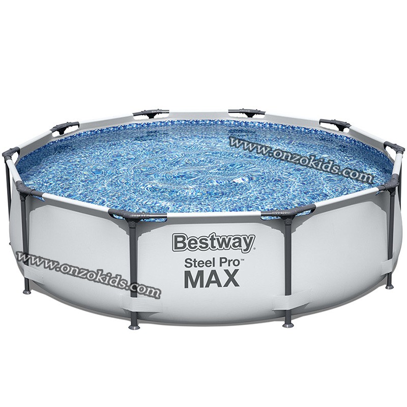 Piscine Hors-Sol Ronde Steel Pro Max avec moteur 305×76 Cm -Bestway – Image 4