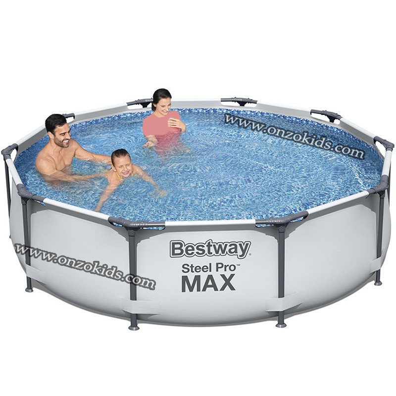 Piscine Hors-Sol Ronde Steel Pro Max avec moteur 305×76 Cm -Bestway – Image 2