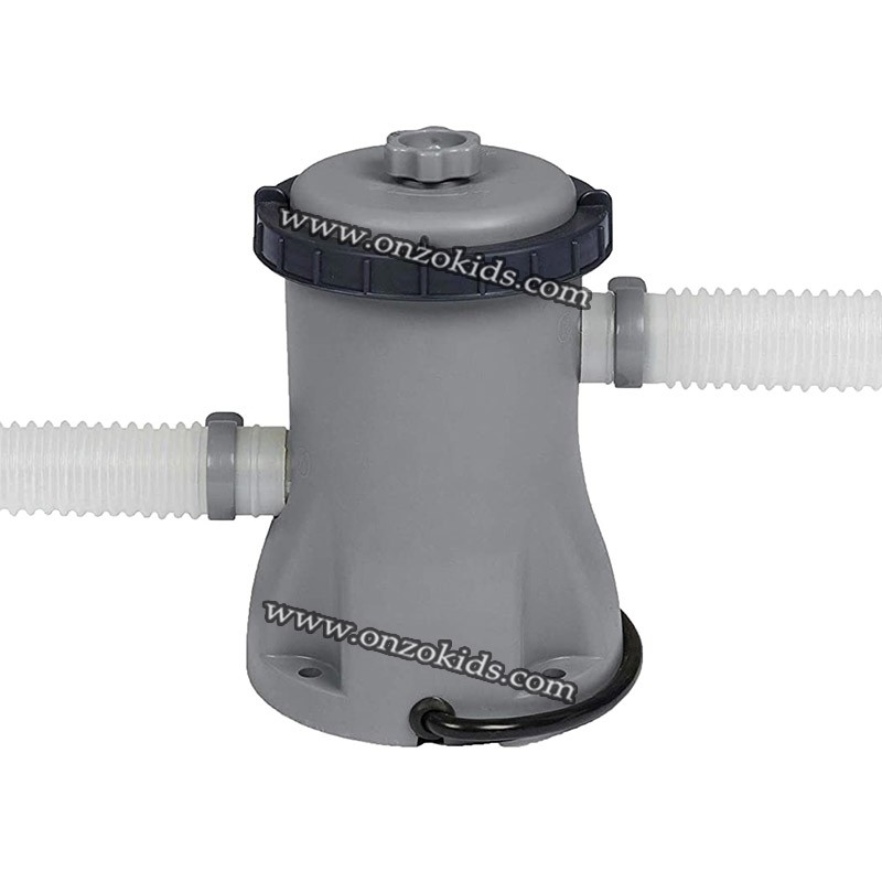 Piscine rectangulaire Steel Pro avec pompe de filtration 300 x 201 x 66 cm -Bestway – Image 6