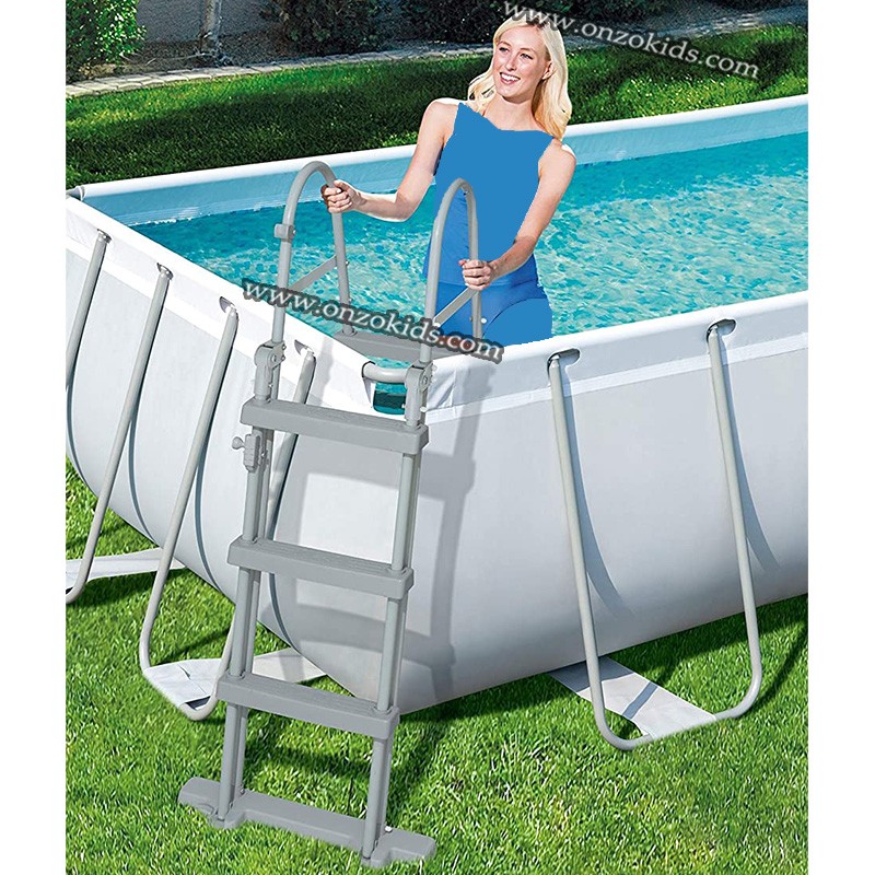 Piscine Power Steel Rectangulaire Tubes acier 404 x 201 x 100 cm -Bestway – Image 7