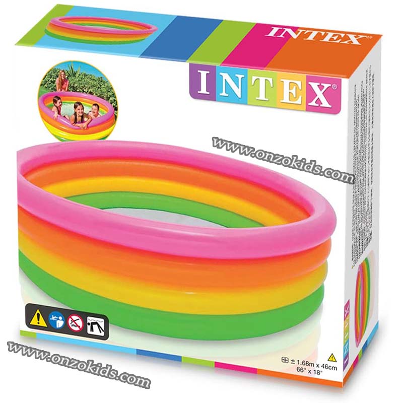 Piscine Sunset Glow 168 × 46 cm - INTEX – Image 5