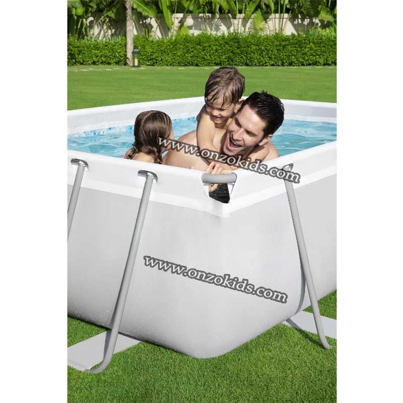 Piscine Hors-Sol Rectangulaire Power Steel 282x196x84cm - Bestway – Image 6