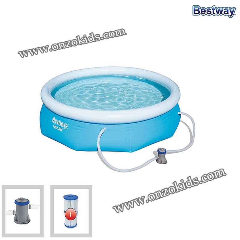 Piscine Auto-portante ronde Fast Set 244 x 61 cm -bestway – Image 5