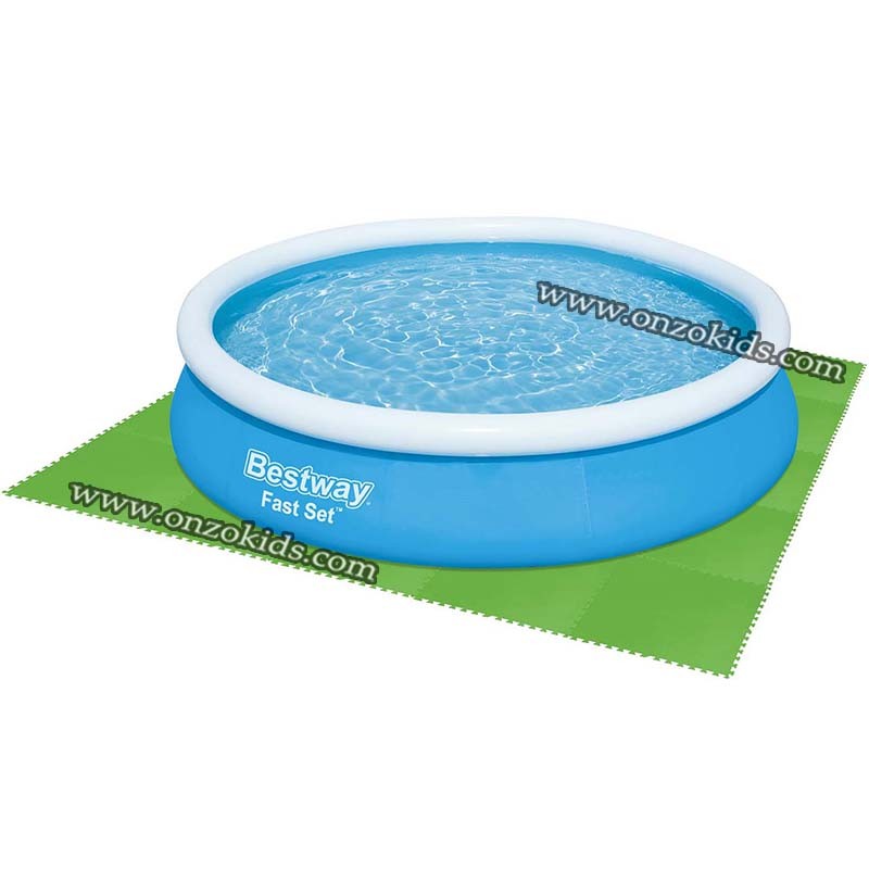 Tapis de sol pour piscine modulable 234 x 234 Cm - Bestway – Image 2