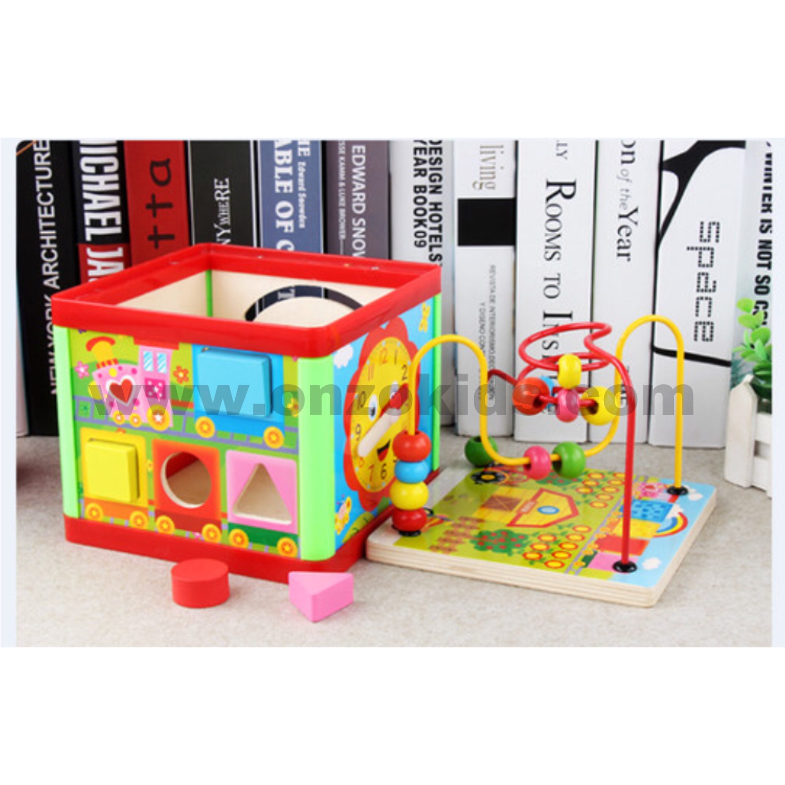 Jeux pour enfants coffre au trésor en bois – Image 6