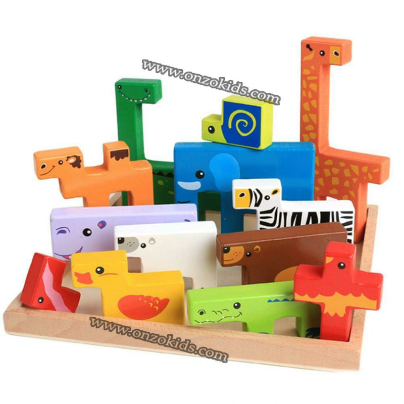 Puzzle animalier créatif Jeux pour bébé – Image 4
