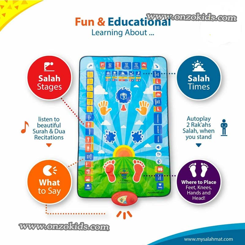 Tapis de prière musulman interactif et éducatif pour les enfants – Image 8