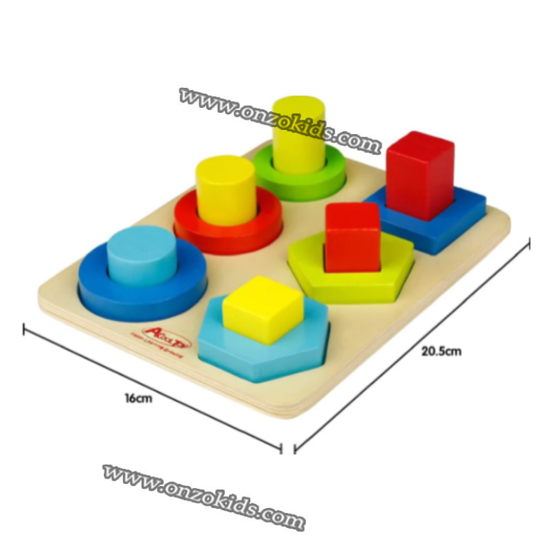 Tableau de tri et d'empilage de formes – Image 4