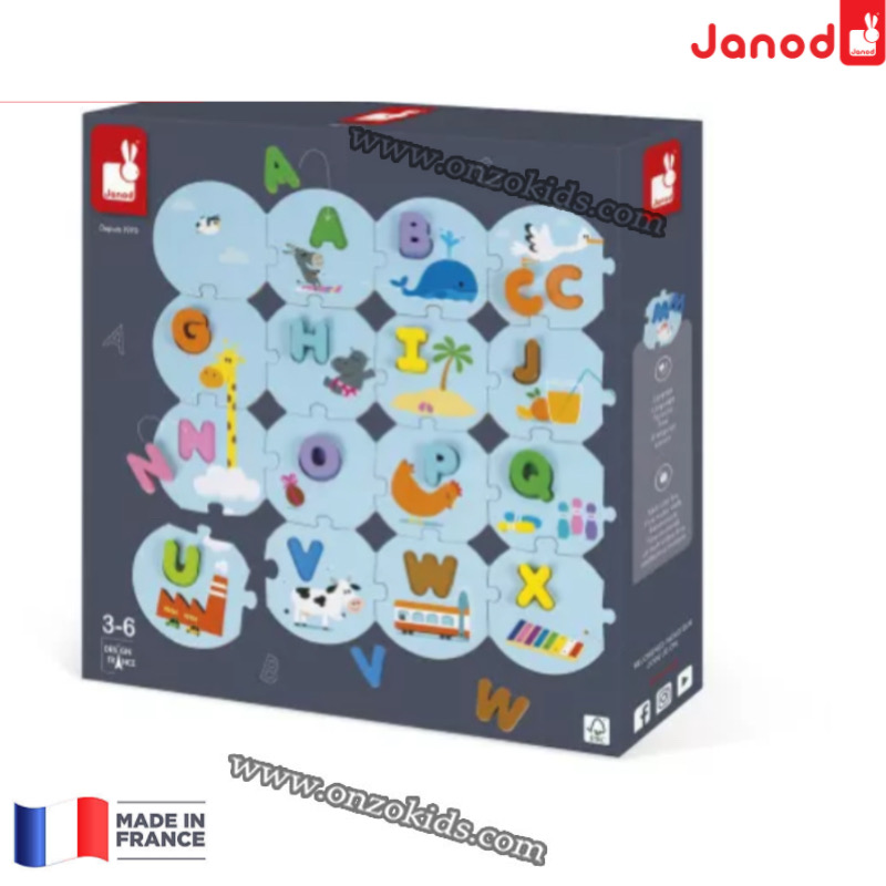 Puzzle j'apprends l'alphabet - Janod – Image 3