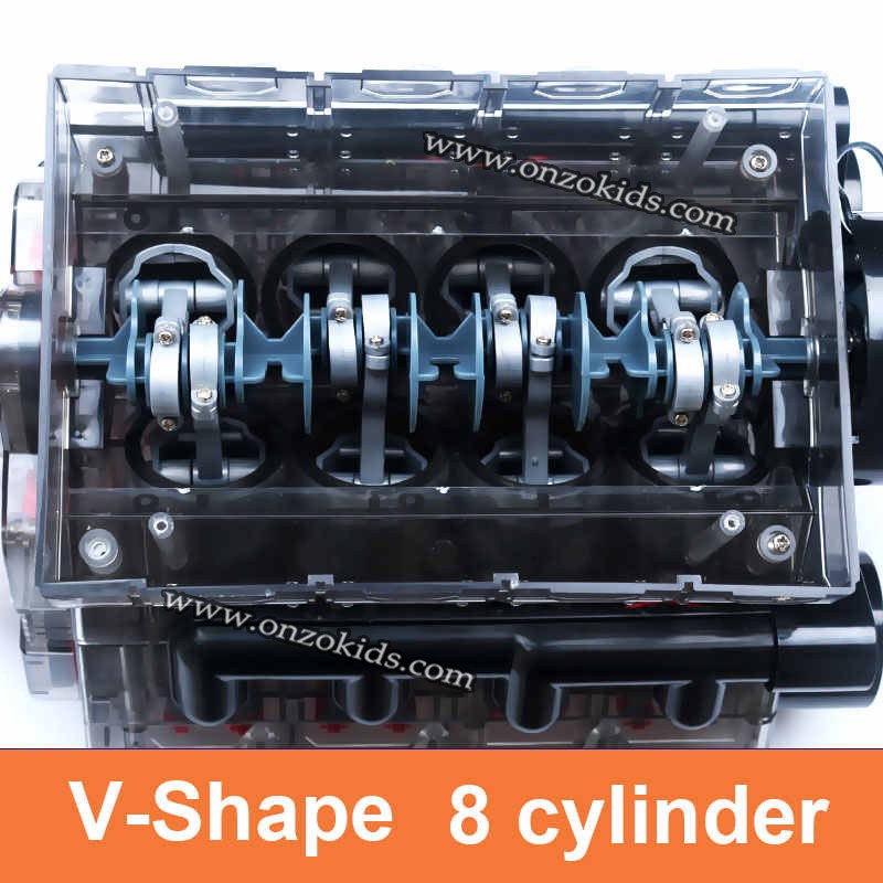 Moteur V8 model engine 270 pcs - Buki france – Image 8