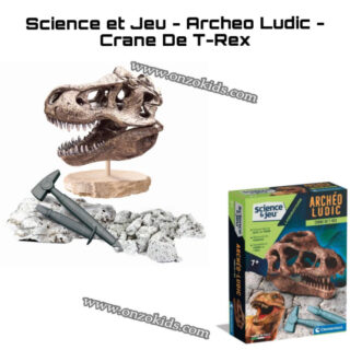SCIENCE ET JEU -ARCHEO LUDIC - CRANE DE T-REX