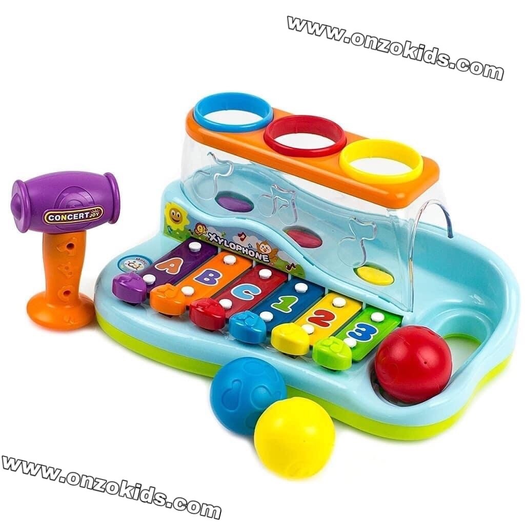 Jouet éducatif musical en forme de xylophone - Hola – Image 5