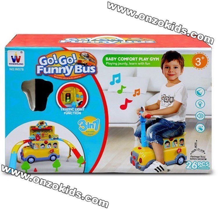 Petit bus amusant Allez!Allez! pour enfants