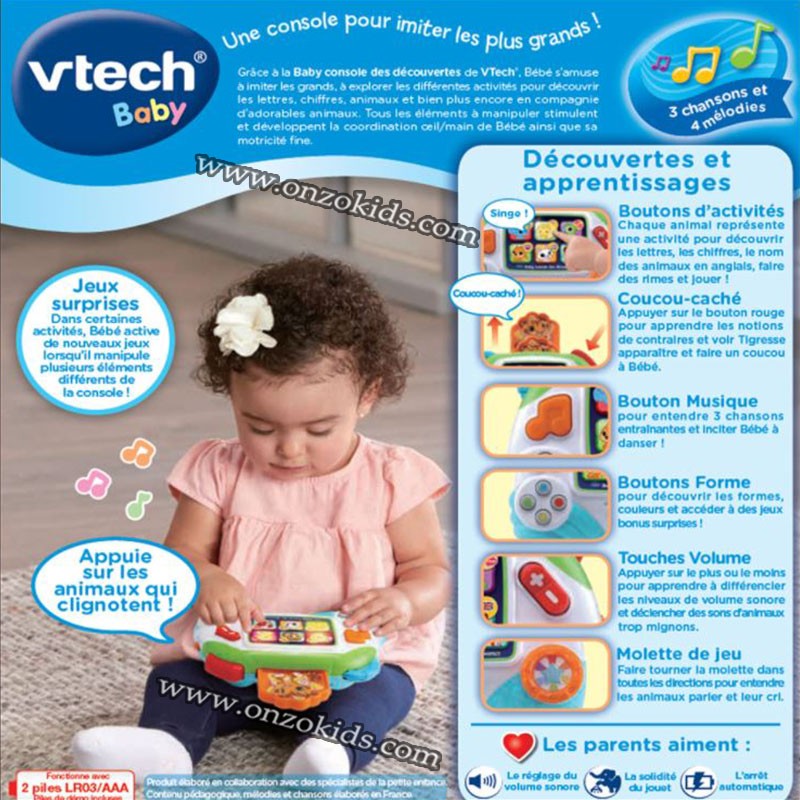 Baby console des découvertes pour bébé | Vtech – Image 8