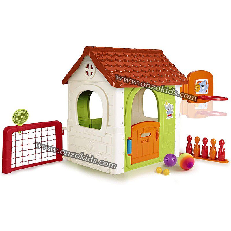 Maison pour enfant Multi-Activités 6 en 1 - FEBER – Image 4
