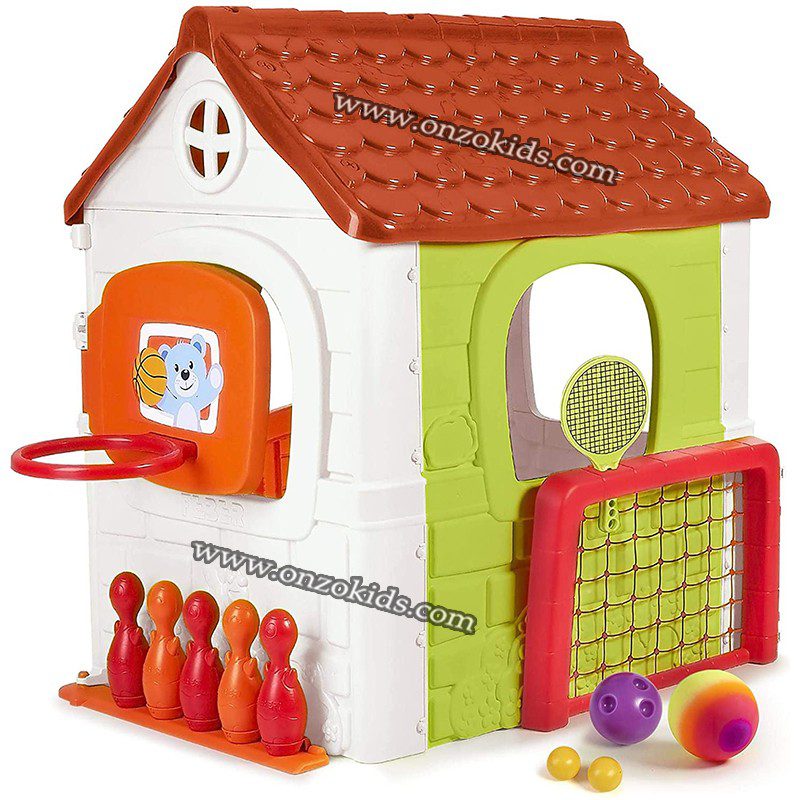Maison pour enfant Multi-Activités 6 en 1 - FEBER – Image 5
