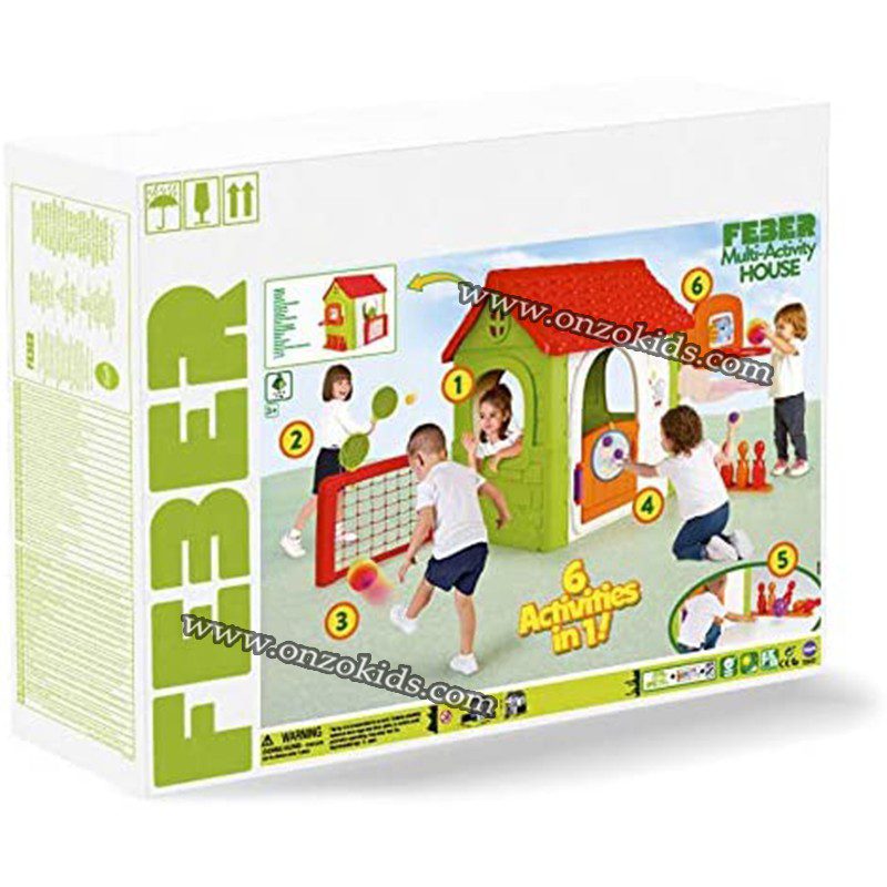 Maison pour enfant Multi-Activités 6 en 1 - FEBER – Image 9