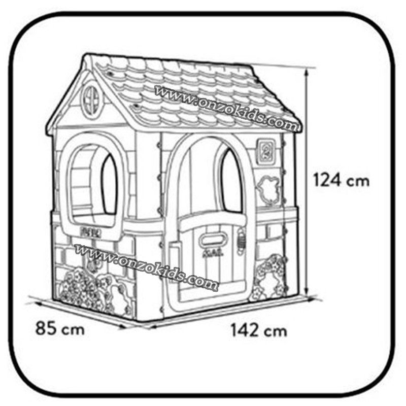 Maison pour enfant Multi-Activités 6 en 1 - FEBER – Image 8