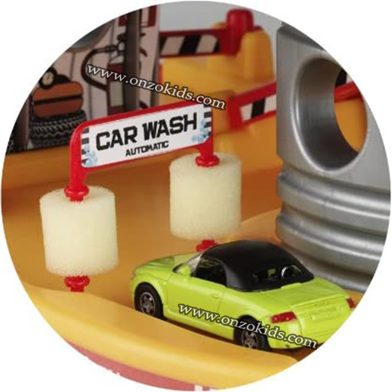 Circuit Garage parking 4 Niveaux avec 2 Voitures pour enfant | FARO – Image 3
