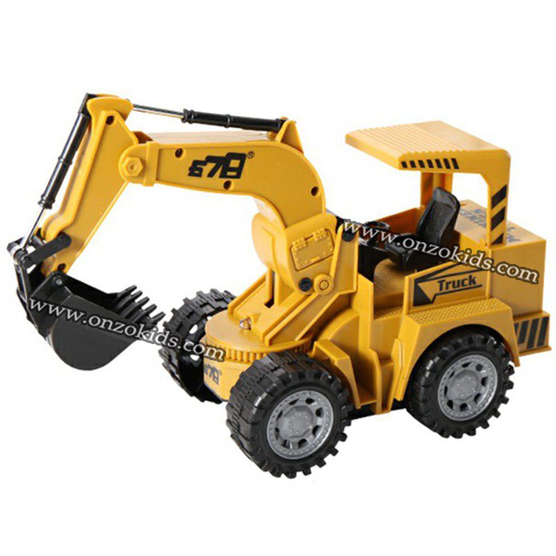 Jouets d'excavatrice électrique télécommandés pour garçons – Image 2
