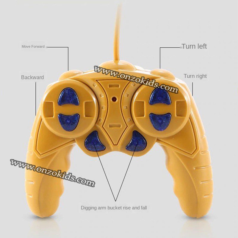 Jouets d'excavatrice électrique télécommandés pour garçons – Image 7