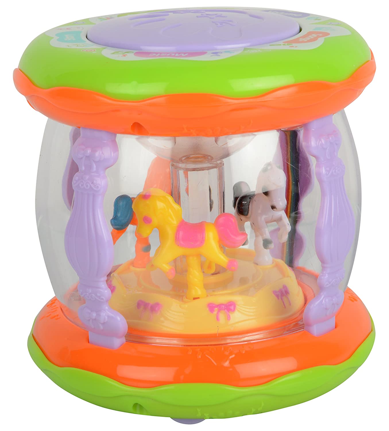 Tambour de musique rond Wonderland pour enfants – Image 2