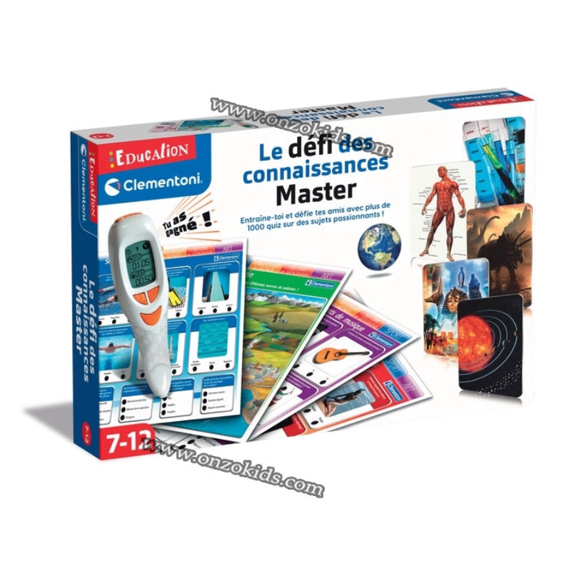 Jeu éducatif Clemenoti Le Défi Des Connaissances Master – Image 4