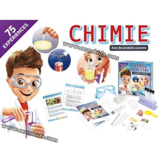 Chimie Chemistry 75 expériences - Buki france