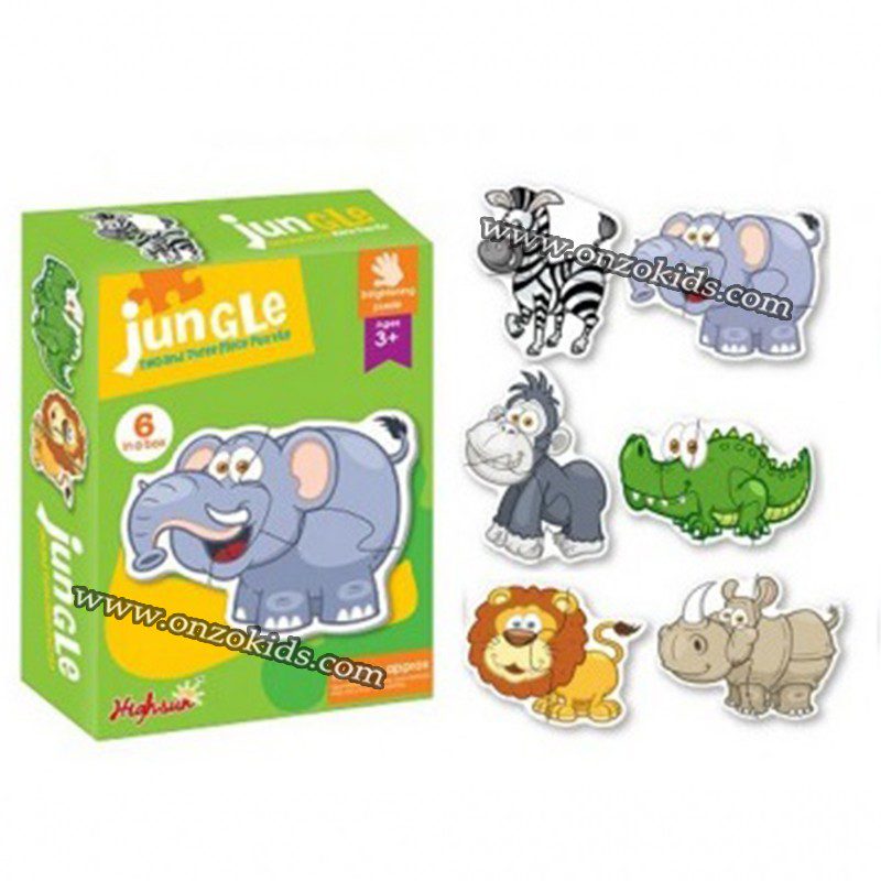 Puzzle 6 graines de caractères animaux – Image 3