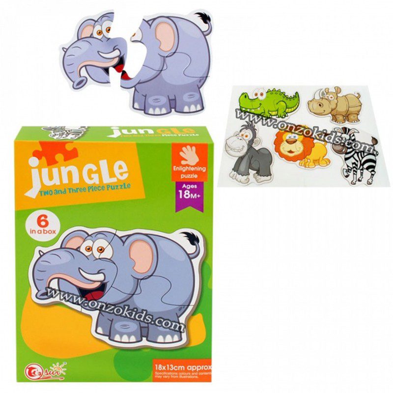 Puzzle 6 graines de caractères animaux – Image 6