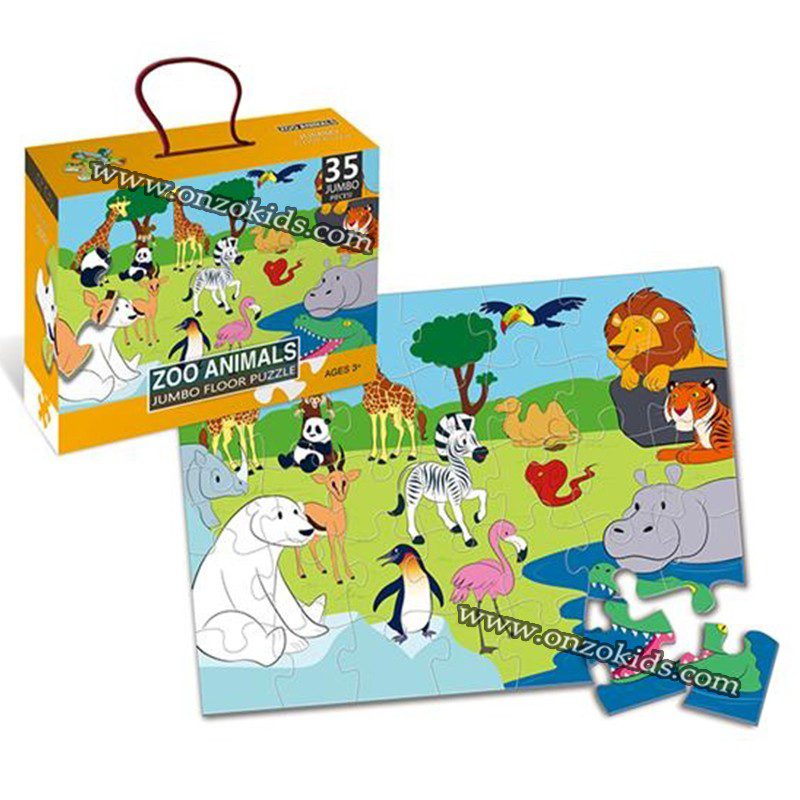 Puzzle de sol géant (35 Pièces)