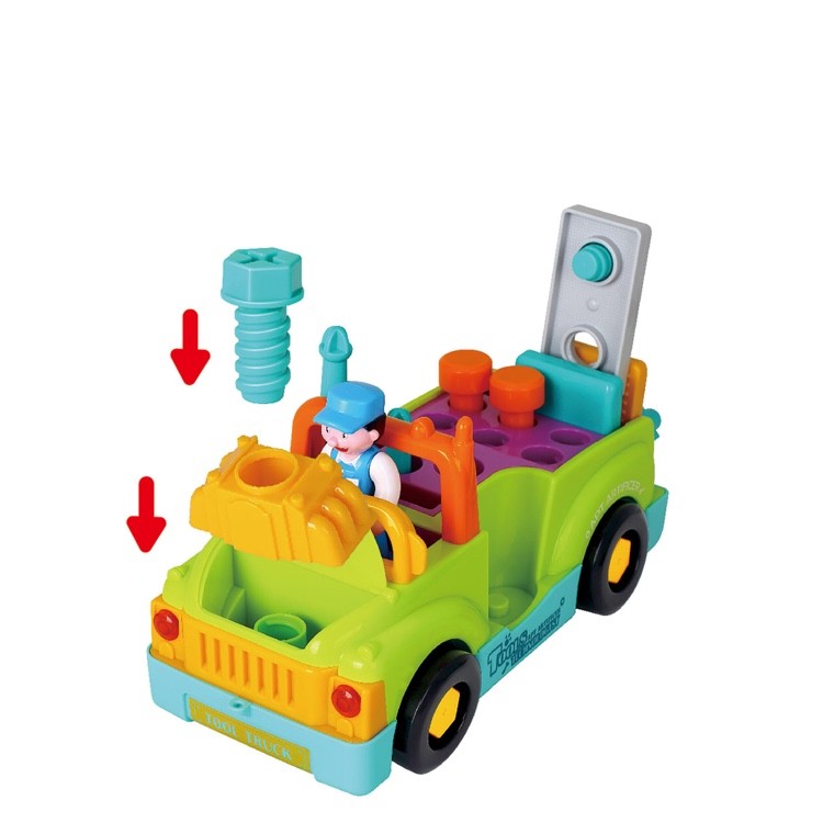 Super camion éducatif à outils mécaniques - Hola – Image 4