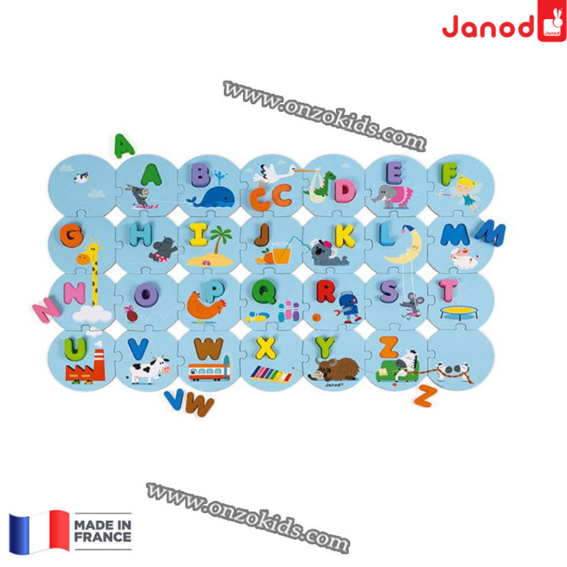 Puzzle j'apprends l'alphabet - Janod – Image 2