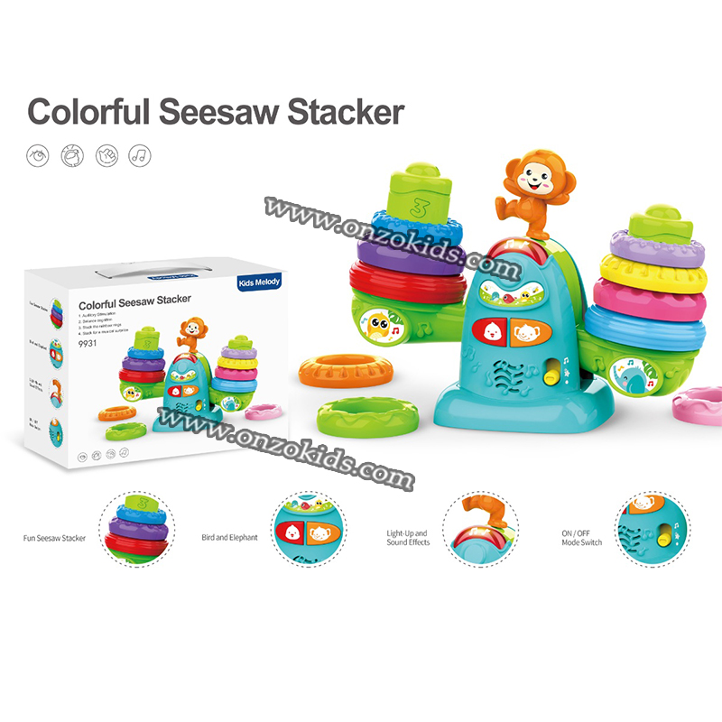Empileur à bascule coloré pour enfants – Image 8
