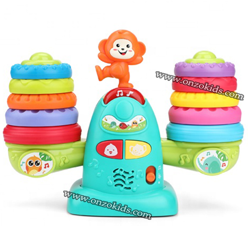 Empileur à bascule coloré pour enfants – Image 3