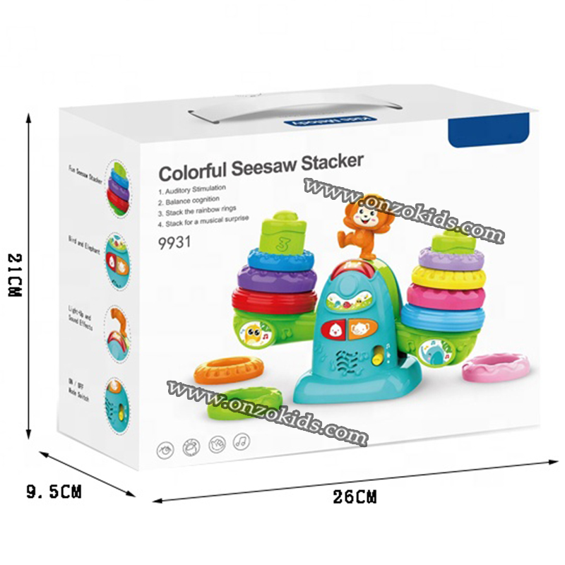 Empileur à bascule coloré pour enfants – Image 7