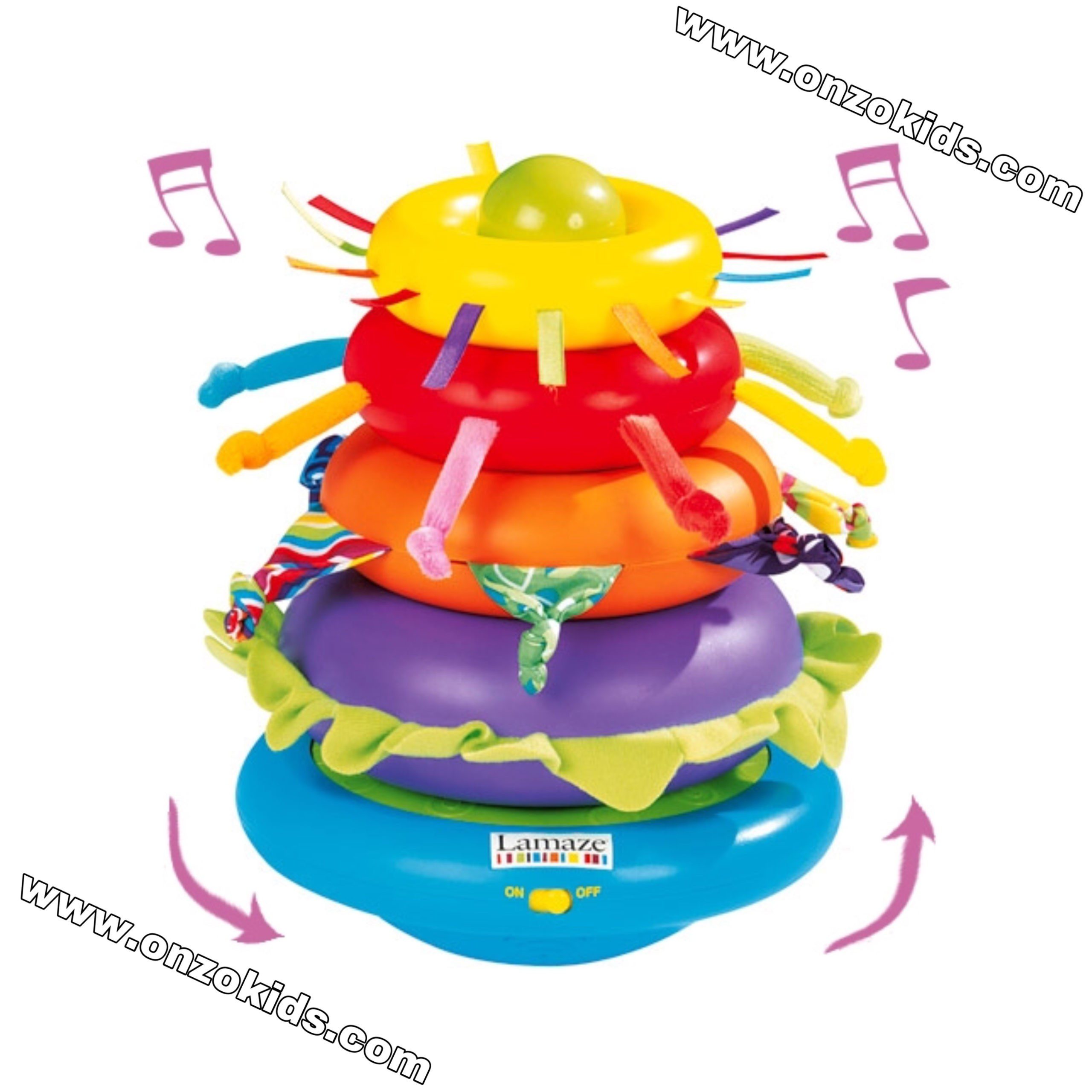 PIRAMIDE INTERACTIVE LAMAZE AVEC SONS ET MOUVEMENT – Image 3
