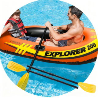 Paire de rames démontables 122cm- Intex