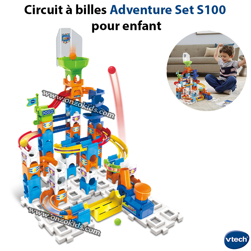 Circuit à billes Adventure Set S100 pour enfant - VTech