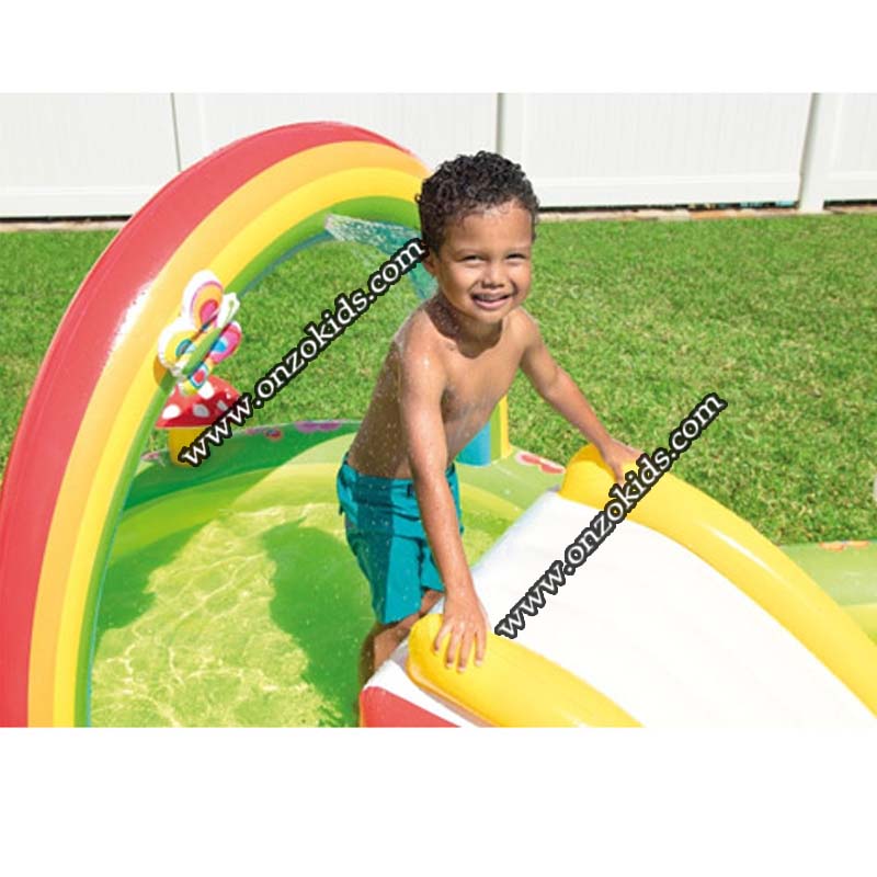 Aire de jeux mon jardin 290 cm x 180 cm x 104 cm - Intex – Image 5