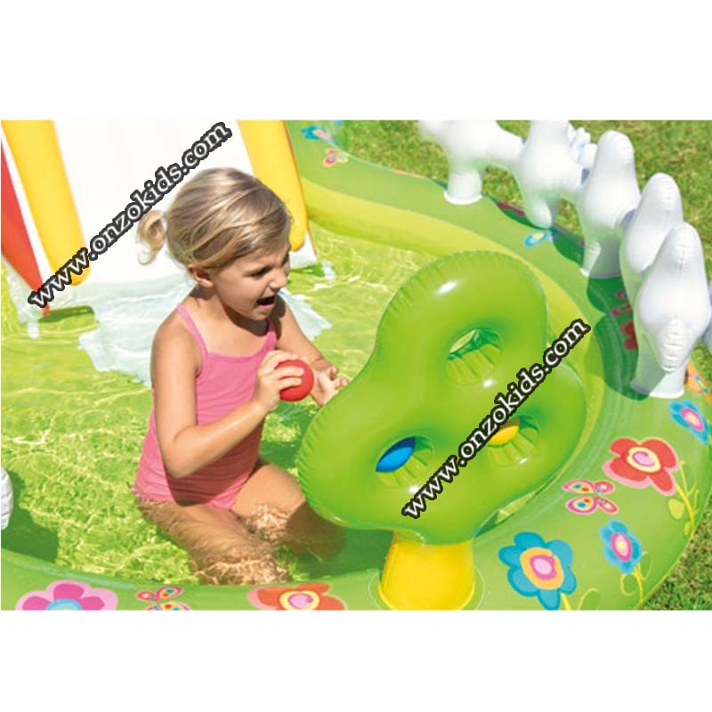 Aire de jeux mon jardin 290 cm x 180 cm x 104 cm - Intex – Image 4