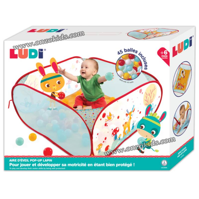 Aire d'éveil - pop-up Lapin | Ludi – Image 9