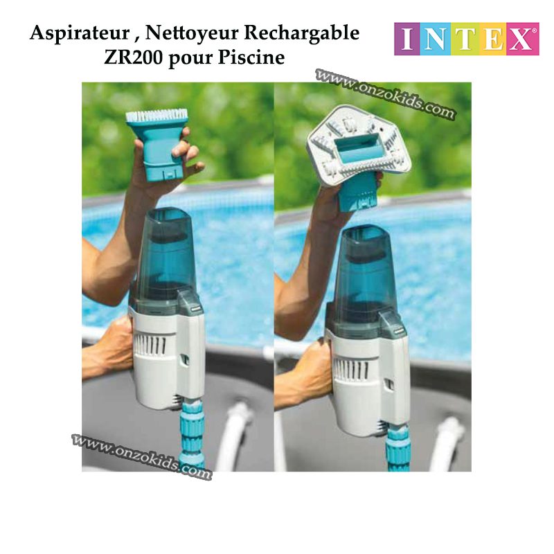 Aspirateur , Nettoyeur Rechargable pour Piscine ZR200 - Intex – Image 2